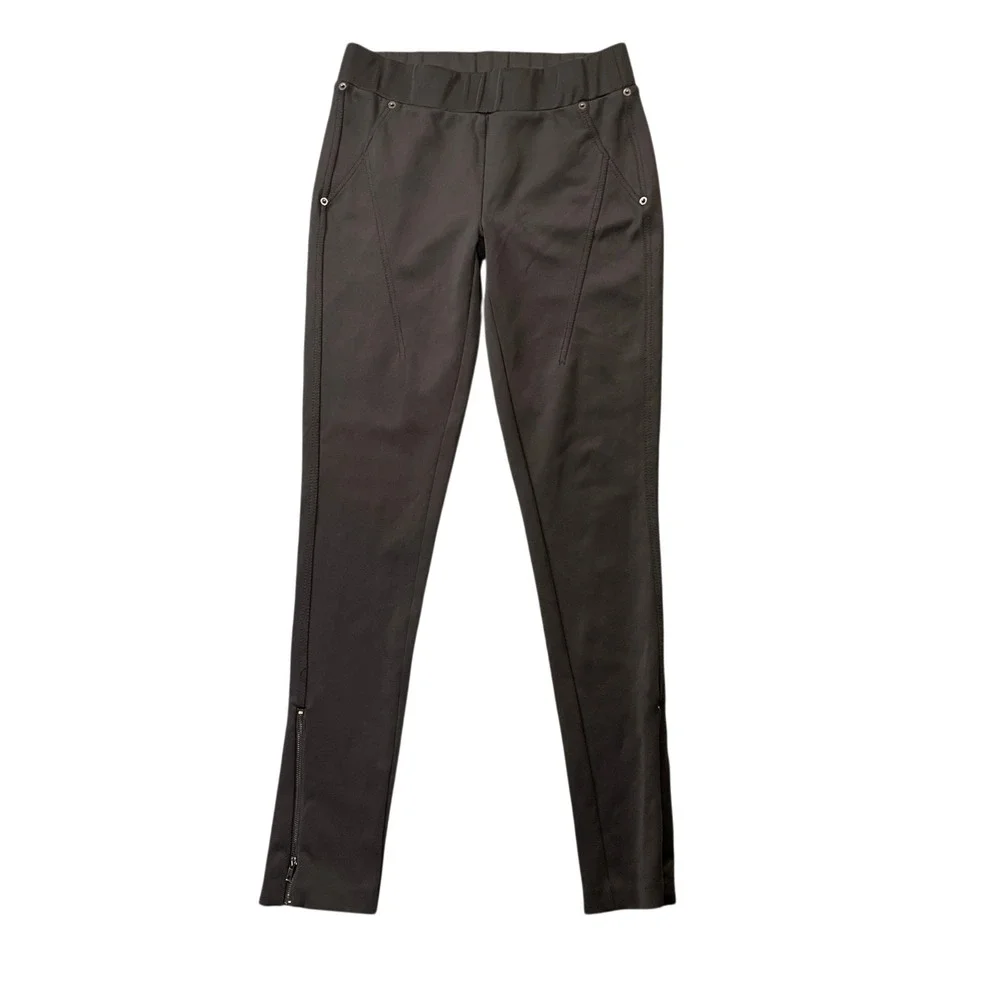 Alberto Makali 8 Brown Elastic Waist Pull On Pants (loose threads) See image‎